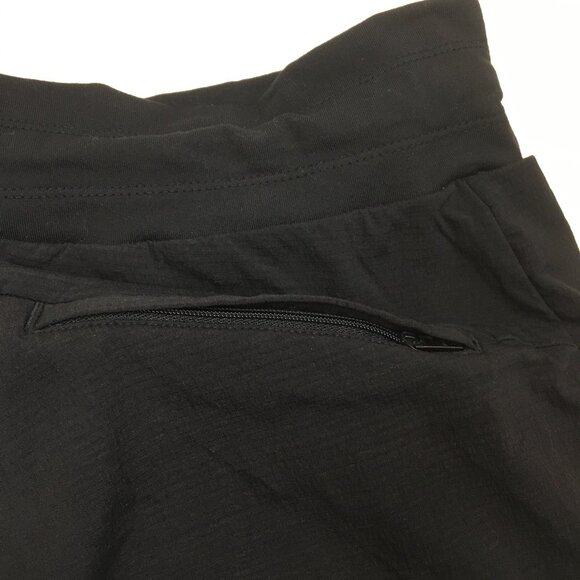 ATHLETA Black TREKKIE NORTH Zipper Pockets Drawstring Waist Jogger Pant - Picture 11 of 13
